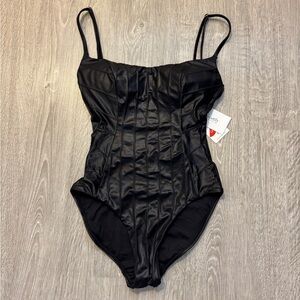 Peixoto Sexy Rosie Black One Piece Swimsuit